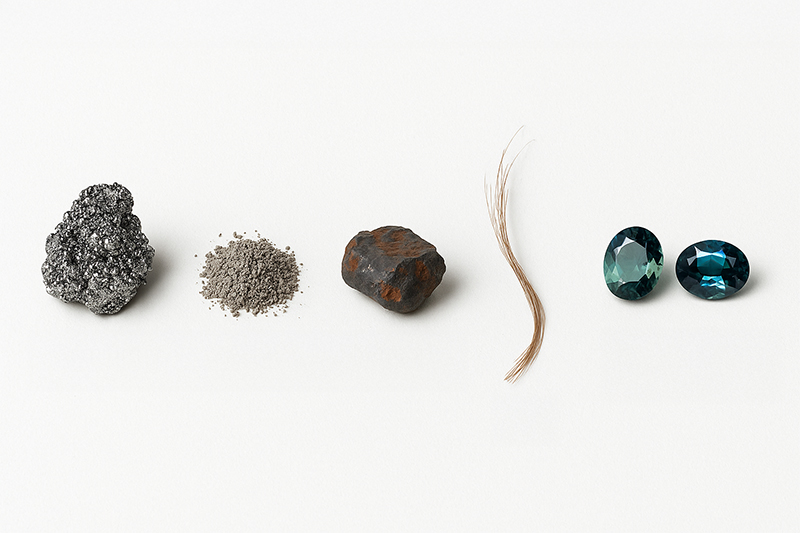 Einzigartige Materialien