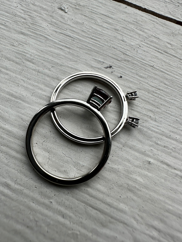 Alexandrit Ringe Alexandrit 3 Einzigartige Materialien