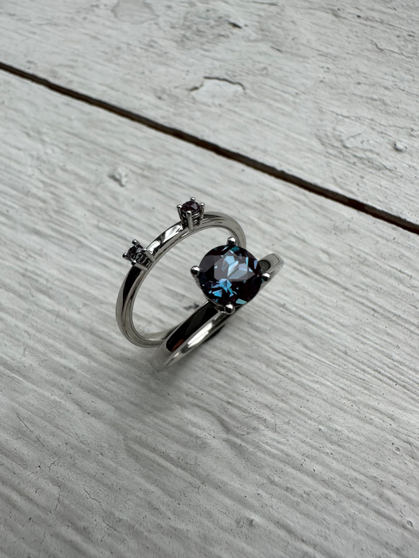 Ring Alexandrit Alexandrit 5 Einzigartige Materialien