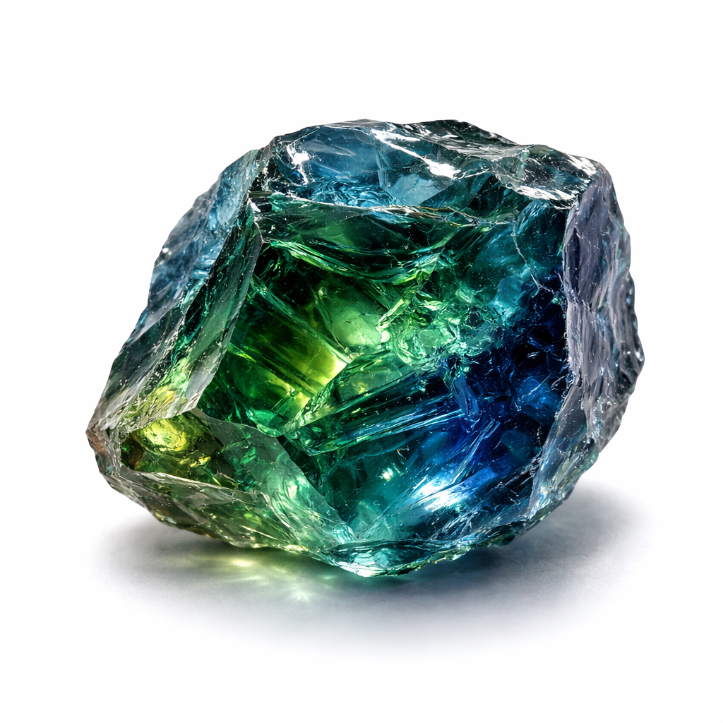 Australischer Saphir 4 Einzigartige Materialien